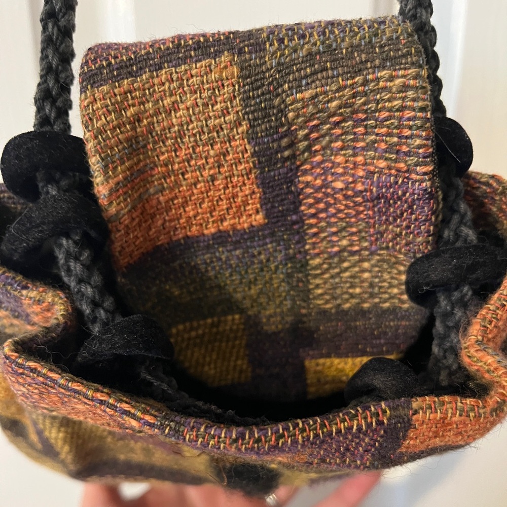 Geometric Patterned Shoulder/Cross-Body Bag - image 3